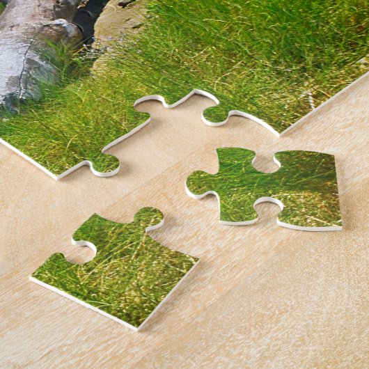 Hammonasset Driftwood Puzzle Legpuzzel (Zijkant)