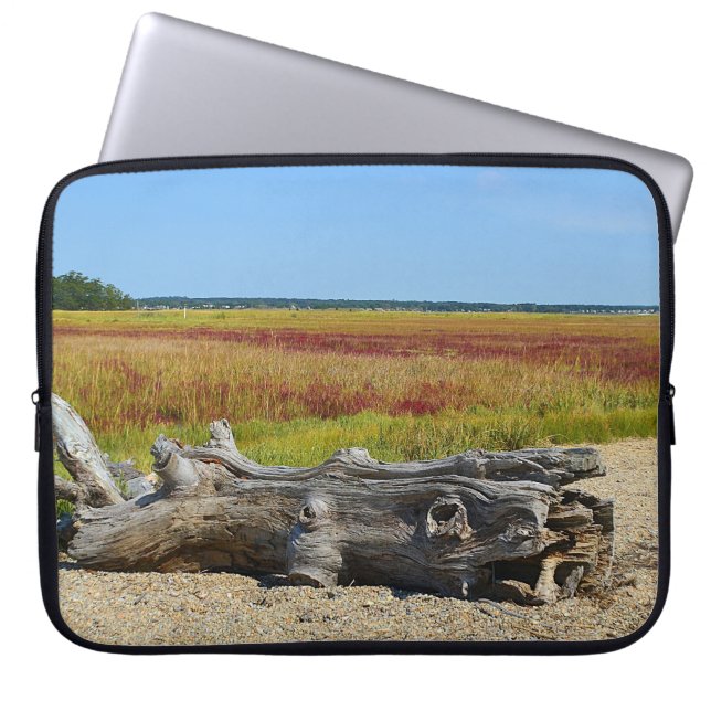 Hammonasset-laptophoes Laptop Sleeve (Voorkant)