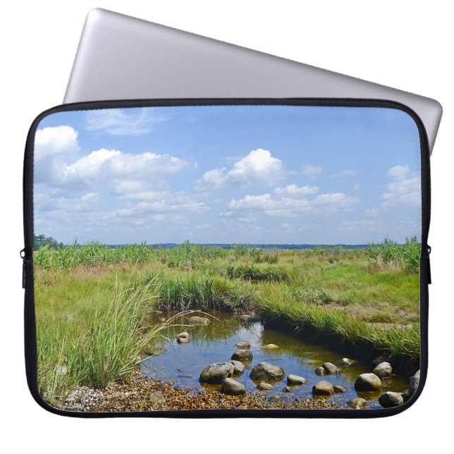 Hammonasset-laptophoes Laptop Sleeve (Voorkant)