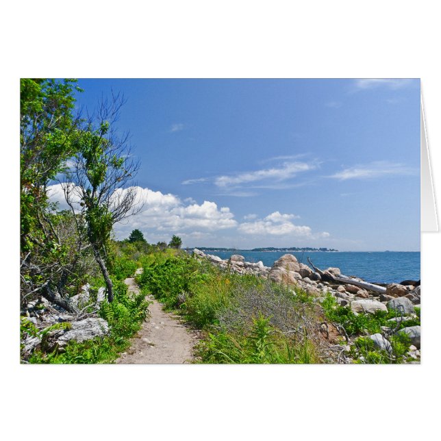 Hammonasset Path Notecard (Voorkant Horizontaal)