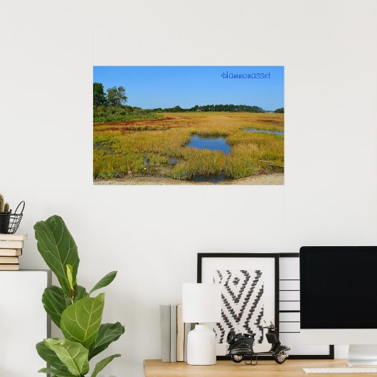 Hammonasset-Poster Poster (Thuiskantoor)