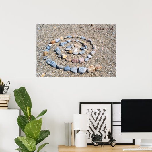 Hammonasset Spiral Poster (Thuiskantoor)