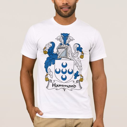 Hammond Family Crest T-shirt (Voorkant)