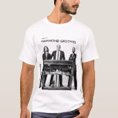Hammond Grooves organ trio camiseta oficial T-shirt (Voorkant)
