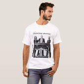 Hammond Grooves organ trio camiseta oficial T-shirt (Voorkant volledig)