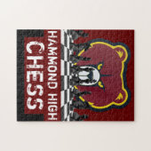HAMMOND HIGH CHESS LEGPUZZEL (Horizontaal)