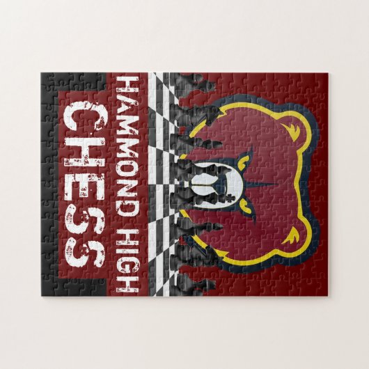 HAMMOND HIGH CHESS LEGPUZZEL (Horizontaal)