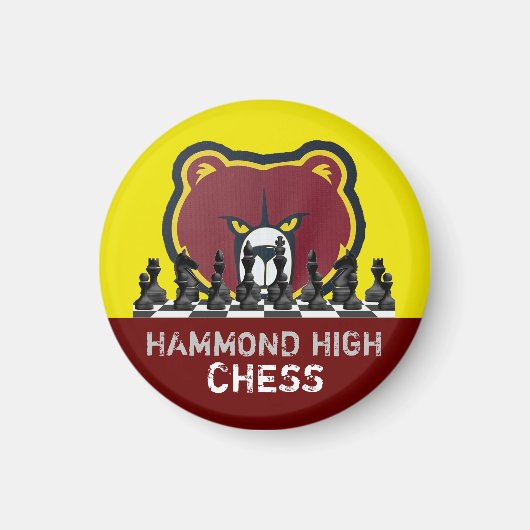 HAMMOND HIGH CHESS Magnet (Voorkant)