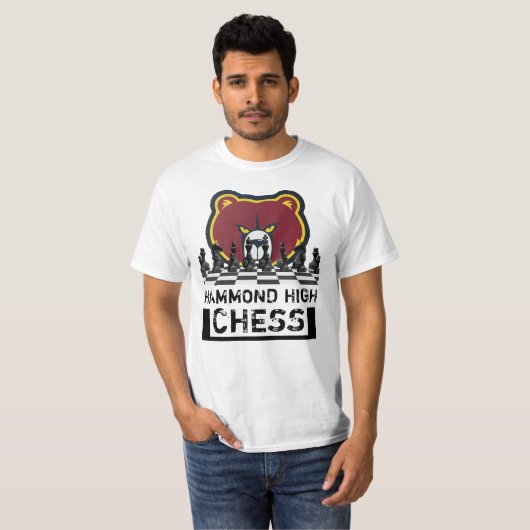 HAMMOND HIGH CHESS T-Shirt (Voorkant volledig)