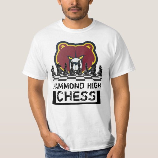HAMMOND HIGH CHESS T-Shirt (Voorkant)
