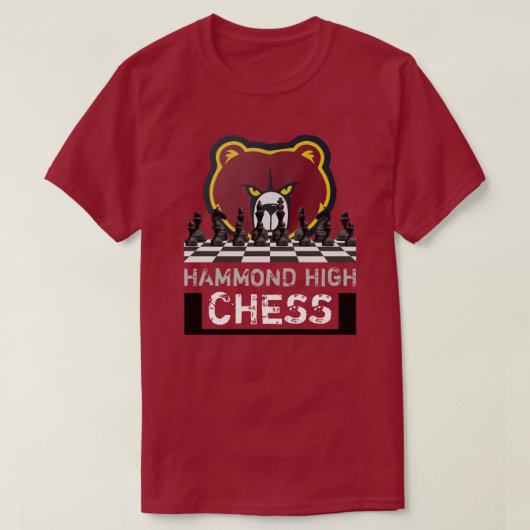 HAMMOND HIGH CHESS T-Shirt (Design voorkant)