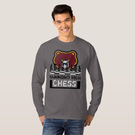 HAMMOND HIGH CHESS T-Shirt (Voorkant volledig)