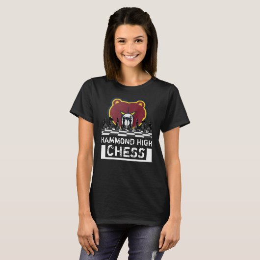 HAMMOND HIGH CHESS T-Shirt (Voorkant volledig)