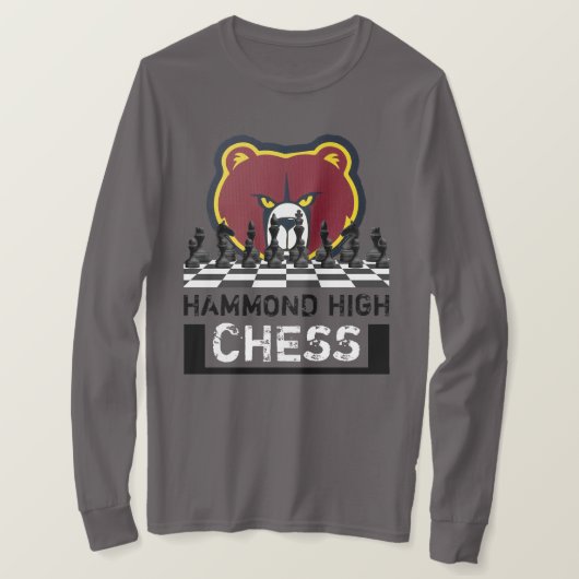 HAMMOND HIGH SCHAAK T-Shirt (Design voorkant)