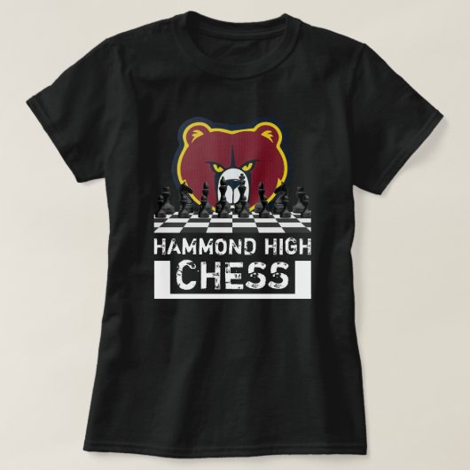 HAMMOND HIGH SCHAAK T-Shirt (Design voorkant)