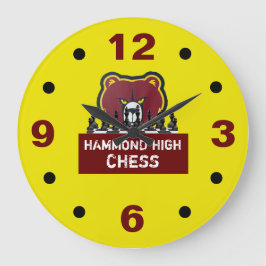 HAMMOND HIGH SCHAAK Wandklok