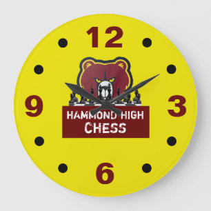 HAMMOND HIGH SCHAAK Wandklok