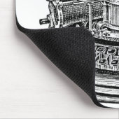  hammond nr. 2 schrijfmachine muismat (Hoek)