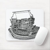  hammond nr. 2 schrijfmachine muismat (Met muis)