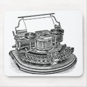  hammond nr. 2 schrijfmachine muismat (Voorkant)