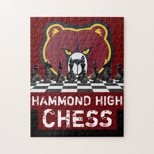 HAMMOND SCHAAKTOERNOOI LEGPUZZEL (Verticaal)