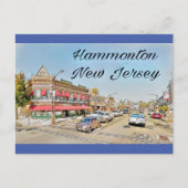 Hammonton New Jersey kijk briefkaart (Voorkant)