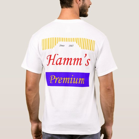 Hamms logo t-shirt (Achterkant)