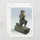 Hammurabi, koning van Babylon, bidden voor een hei Briefkaart (Voorkant / Achterkant)