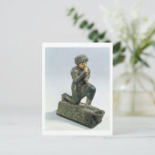 Hammurabi, koning van Babylon, bidden voor een hei Briefkaart (Staand voorkant)