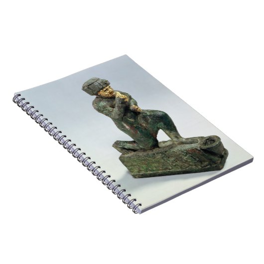 Hammurabi, koning van Babylon, bidden voor een hei Notitieboek (Rechterzijde)