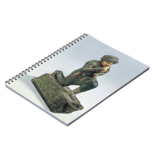 Hammurabi, koning van Babylon, bidden voor een hei Notitieboek (Linkerzijde)