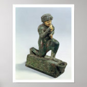 Hammurabi, koning van Babylon, bidden voor een hei Poster (Voorkant)