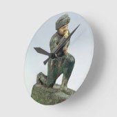 Hammurabi, koning van Babylon, bidden voor een hei Ronde Klok (Hoek)