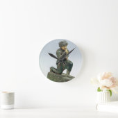 Hammurabi, koning van Babylon, bidden voor een hei Ronde Klok (Huis)