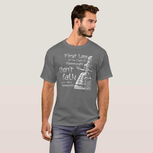 Hammurabi T-shirt (Voorkant volledig)