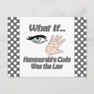 Hammurabis Code Briefkaart