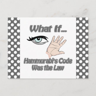 Hammurabis Code Briefkaart