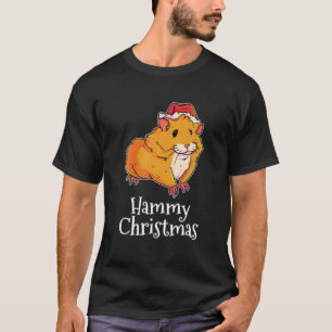 Hammy Christmas Merry Christmas Santas Pet Pjs Gif T-shirt