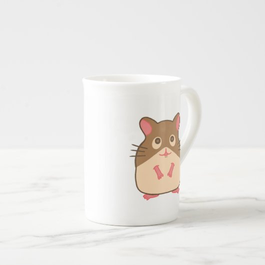 Hammy Hamster Porselein Kop (Voorkant rechts)
