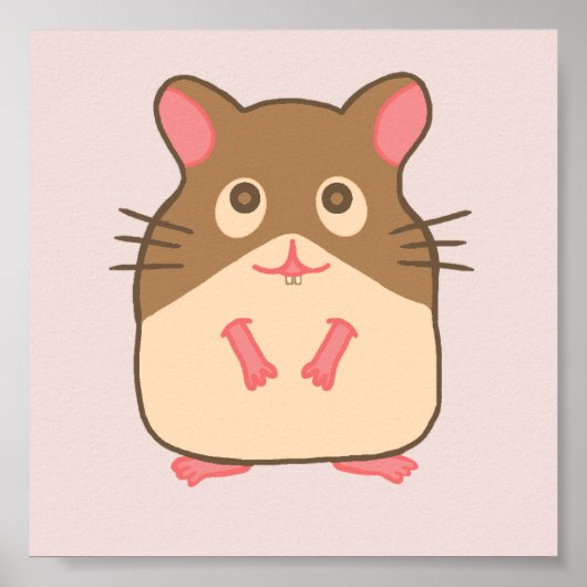 Hammy Hamster Poster (Voorkant)
