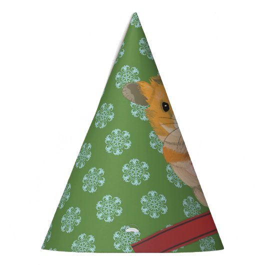 Hammy Kersthamster kerst Feesthoedjes (Links)