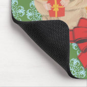 Hammy Kersthamster kerst Muismat (Hoek)