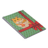 Hammy Kersthamster kerst Notitieboek (Rechterzijde)