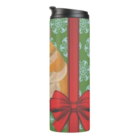 Hammy Kersthamster kerst Thermosbeker (Geroteerd rechts)