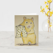 Hammy's Comfy Pants Kaart (Gele Bloem)