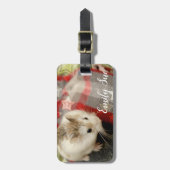 Hammyville - Cute Hamster Bagagelabel (Voorkant verticaal)