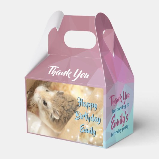 Hammyville - Cute Hamster Bedankdoosjes (Achterkant)
