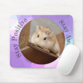 HammyVille - Cute Hamster Blijf Geweldige Muismat (Met muis)