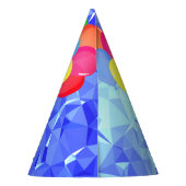 Hammyville - Cute Hamster Blue Pareltjes Feesthoedjes (Achterkant)