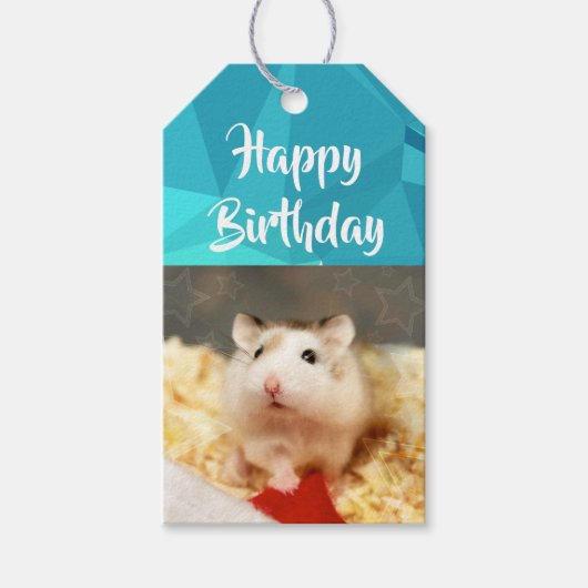 Hammyville - Cute Hamster Cadeaulabel (Voorkant)
